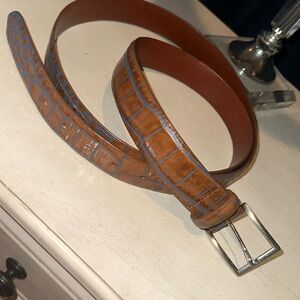 Westport Black designer embossed crocodile